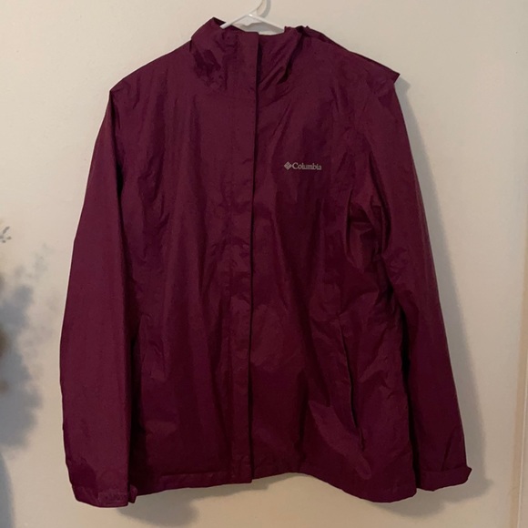 Purple Columbia Windbreaker - Picture 1 of 4
